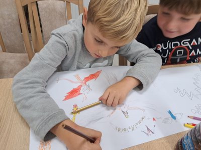 Zajęcia plastyczne 7.11.23